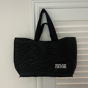 Versace Jeans Couture Black Tote Bag